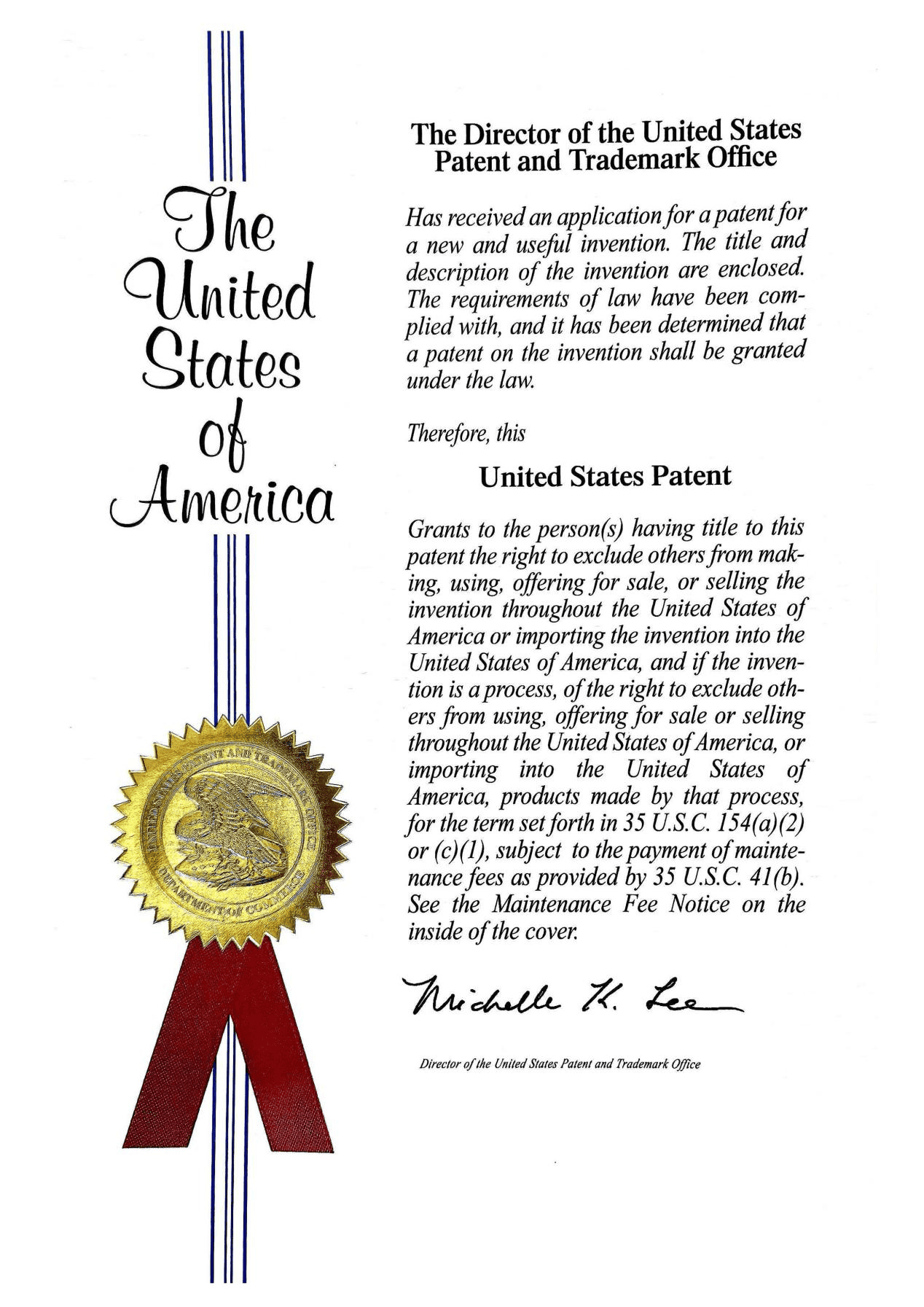 CHINA INVENTION PATENT
