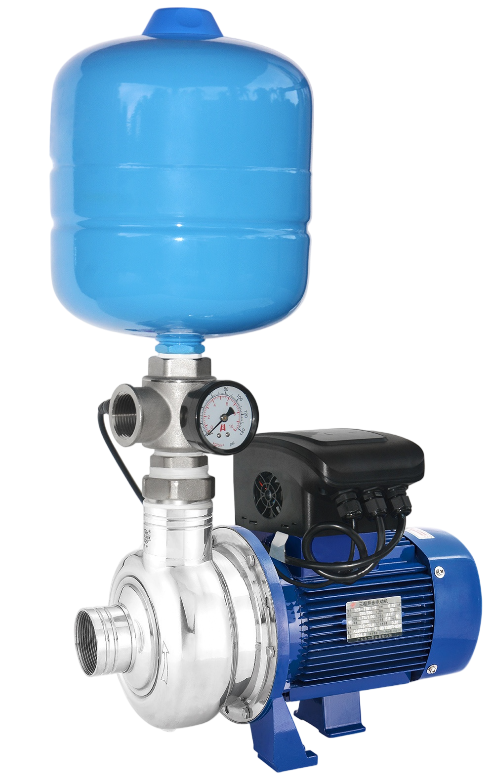 BK-IQ Intelligent Semi-Open Impeller Stainless Steel Centrifugal Pump